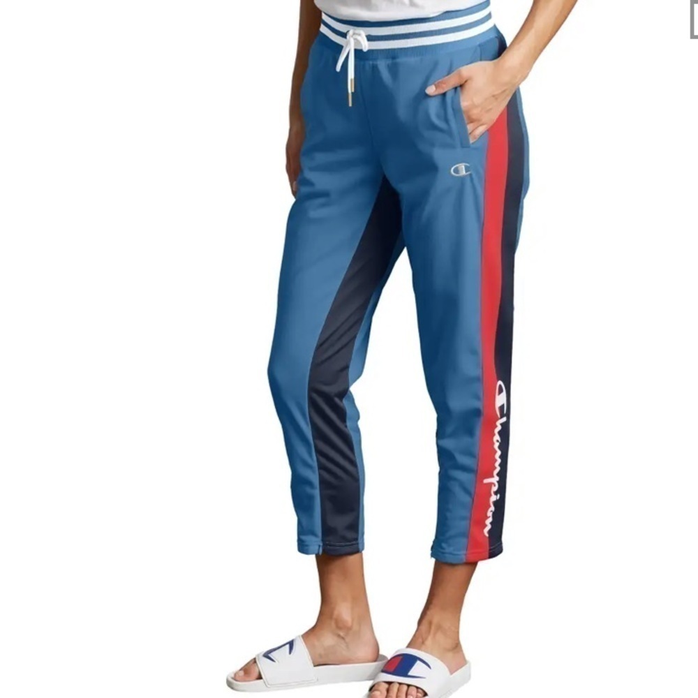 CHAMPION plus Color-block warm up jogger pants 2XL plus new with tags Streetwear